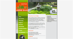 Desktop Screenshot of jurriebaas.nl